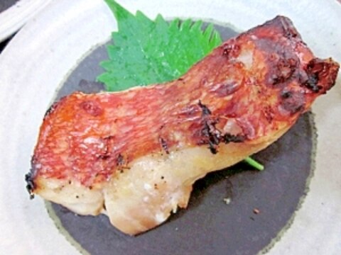 自家製西京味噌☆　「焼魚　メヌキ西京焼」